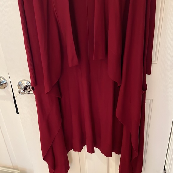 Donna Karen Collection asymmetrical Cardigan. - Picture 2 of 8